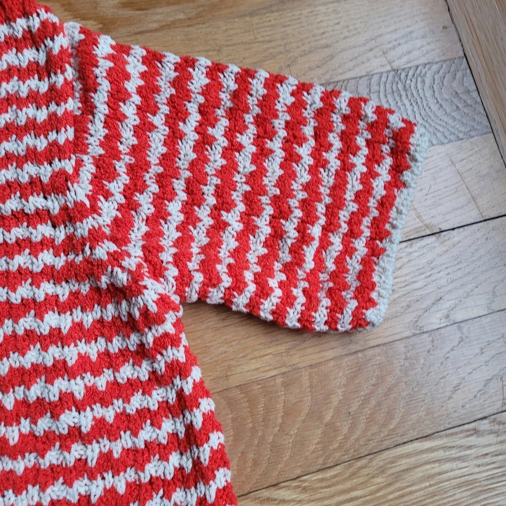 Worn Once! Closed Crochet Cardigan Arabiata - Picture 9 of 16